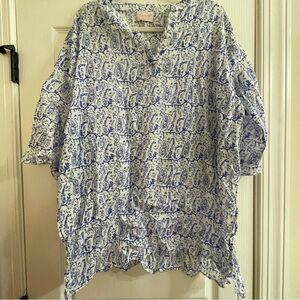 Top It Off swim cover up - 100% cotton